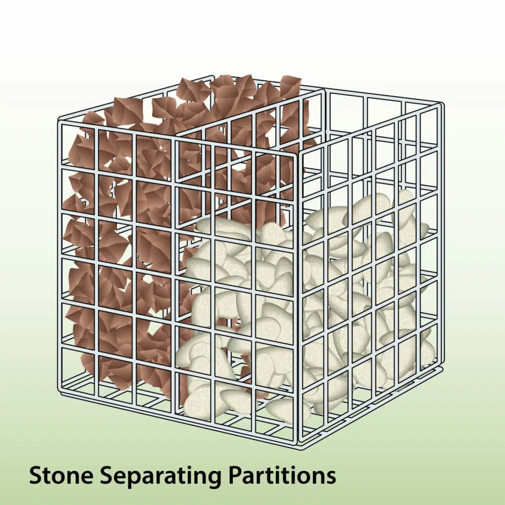 filling-gabion-with-rubble-and-stone-separating-panels
