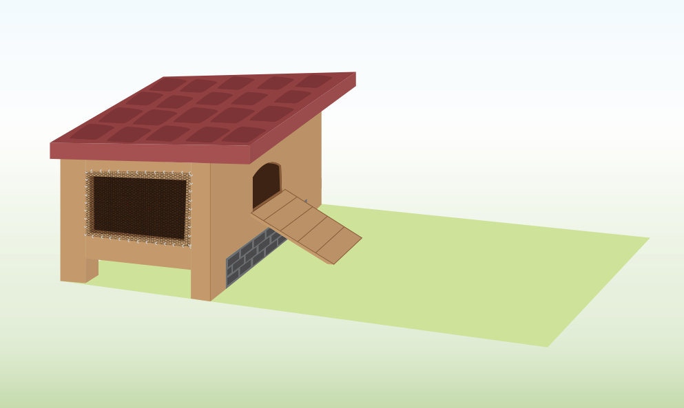 plan-area-of-chicken-run-diagram