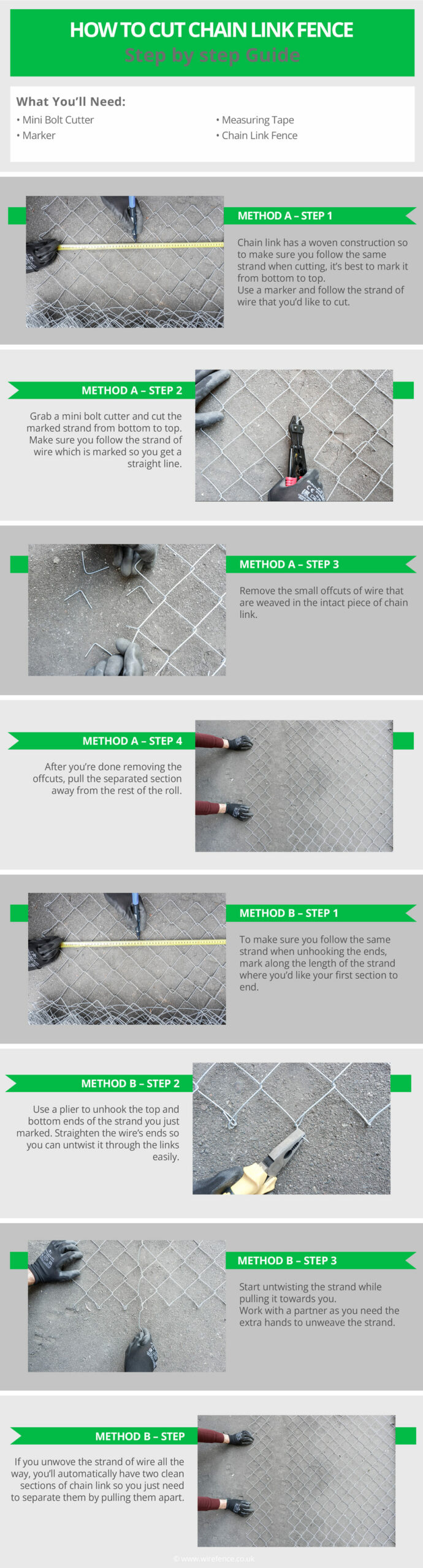 how-to-cut-a-chain-link-fence