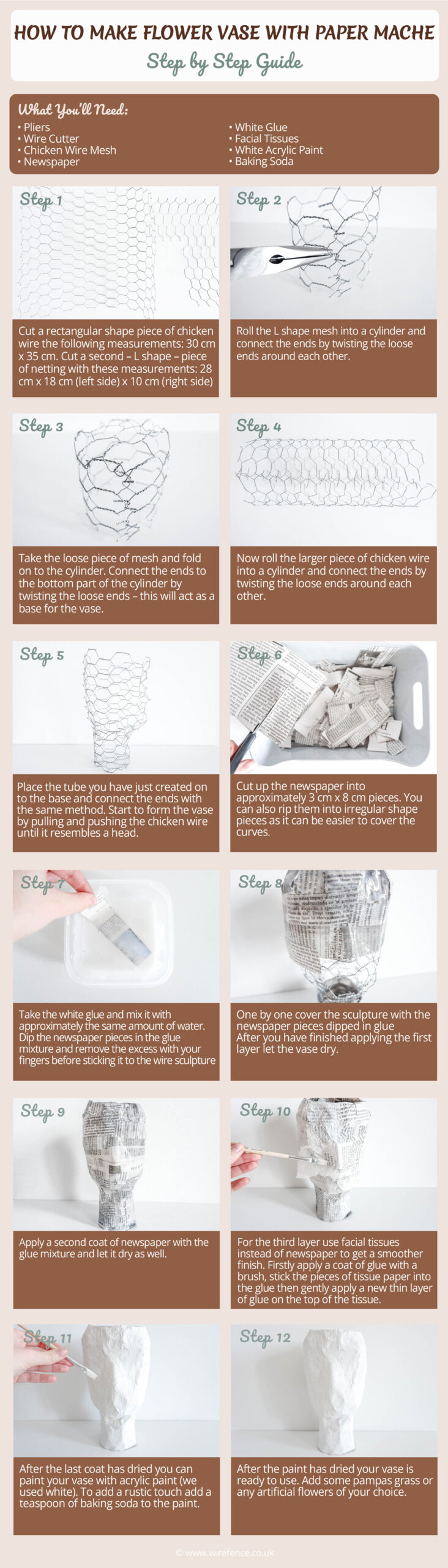 how-to-make-flower-vase-with-paper-mache