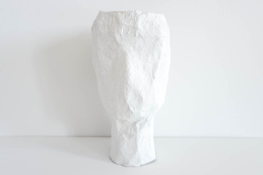 flower-vase-paper-mache-head-shape