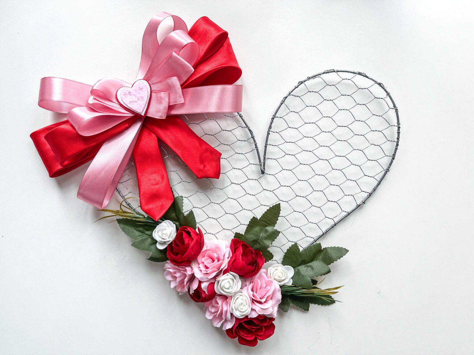 chicken-wire-heart