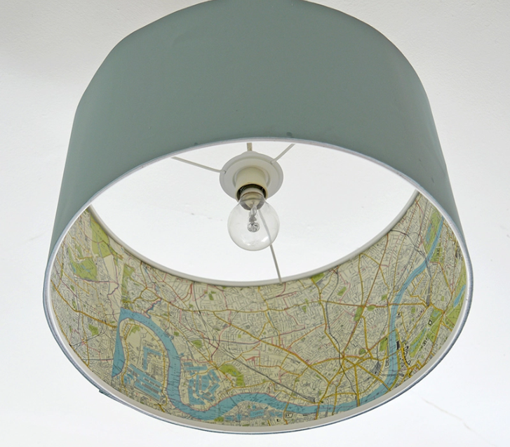 map-lampshade
