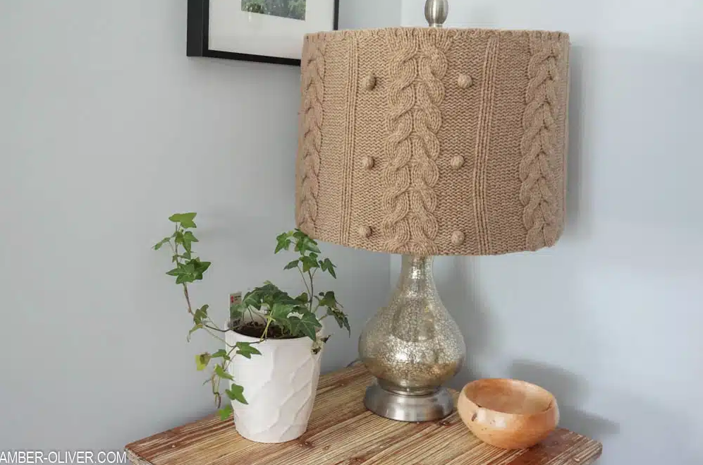 sweater-lampshade