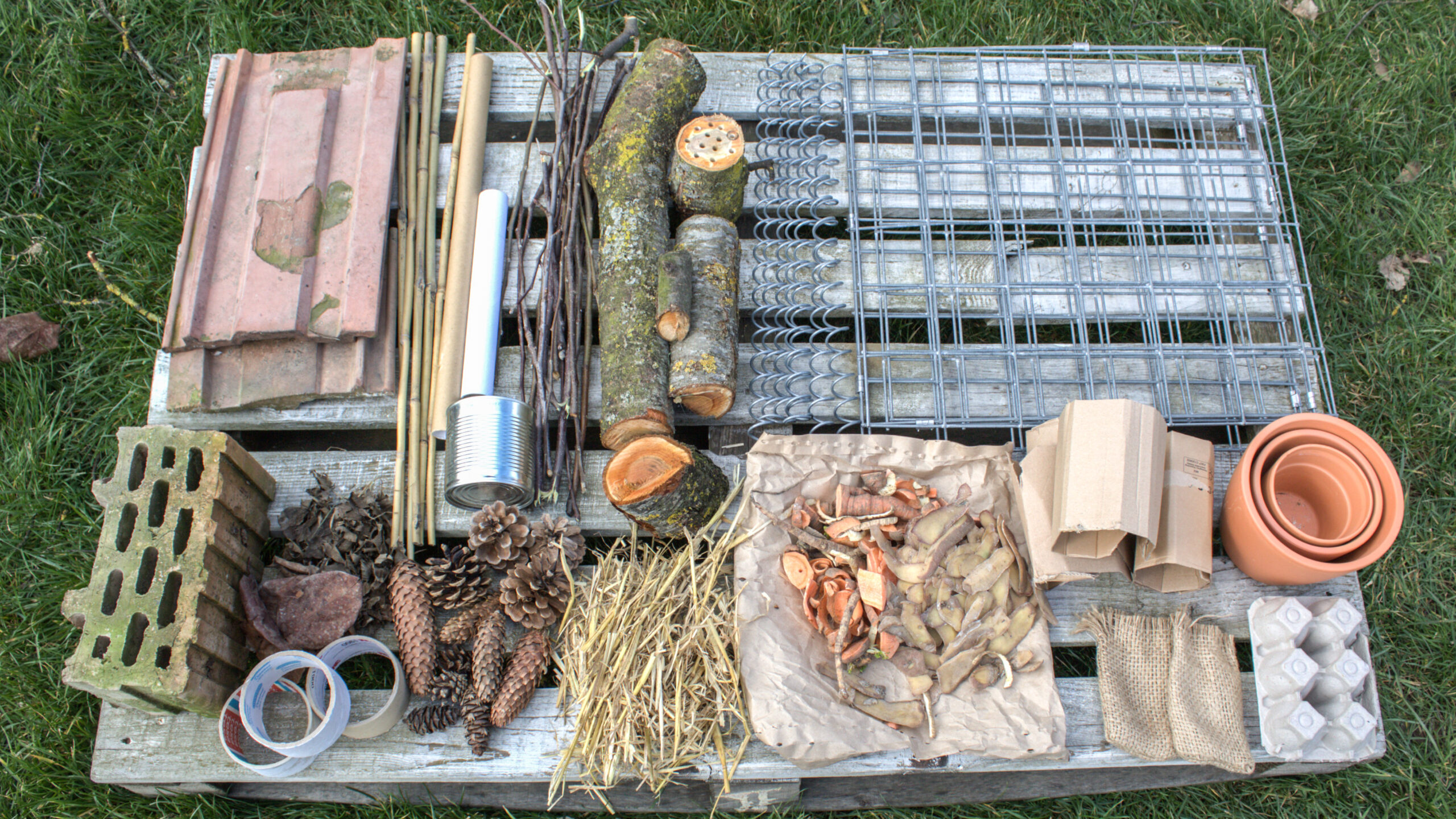 bug-hotel-materials