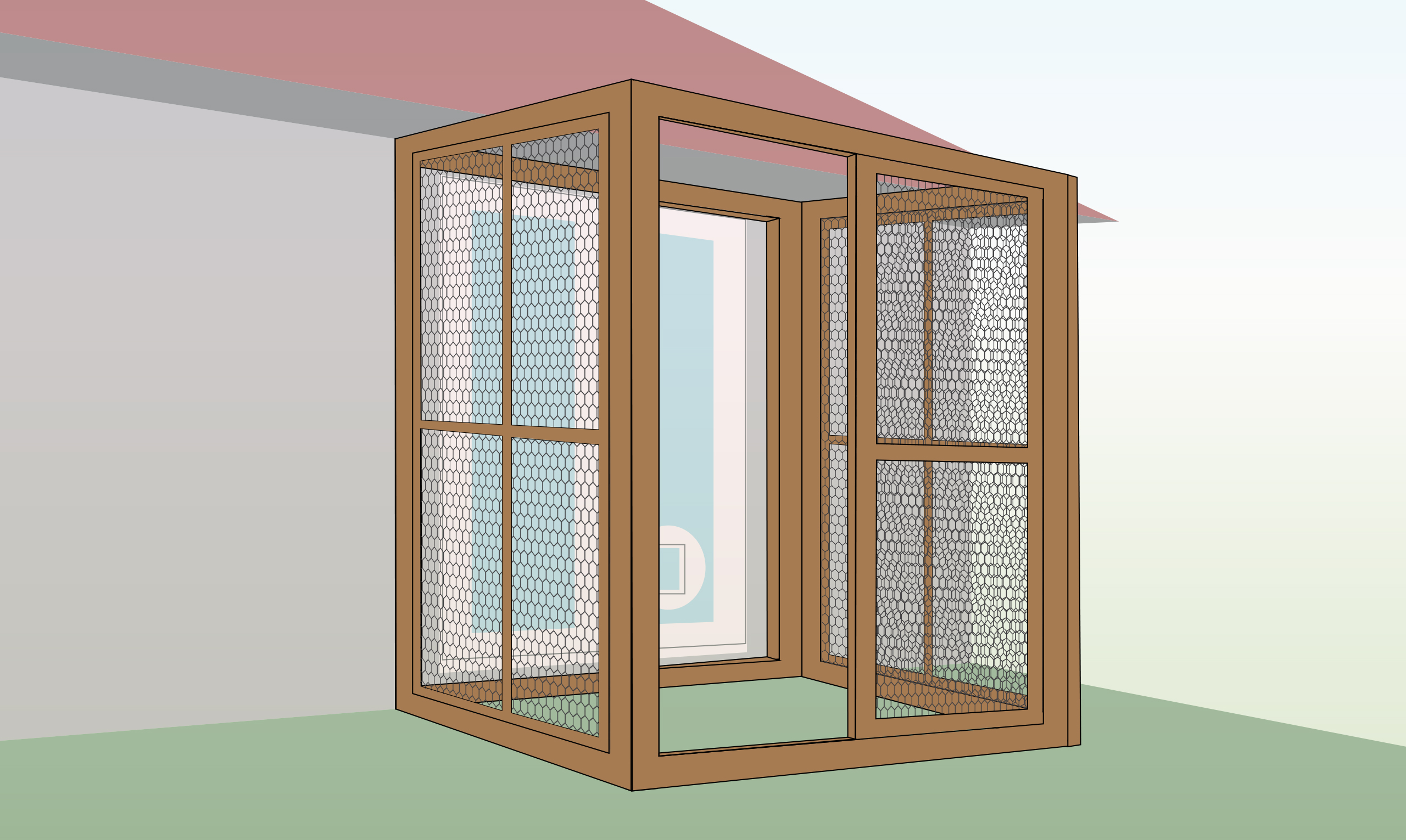 front-frame-chicken-wire-catio-step10