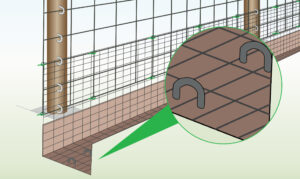 secure-fox-fence-to-ground