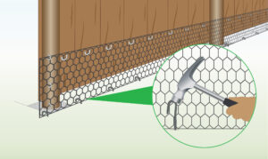 secure-chicken-wire-ground
