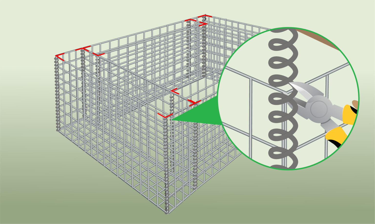 cut-off-excess-helical