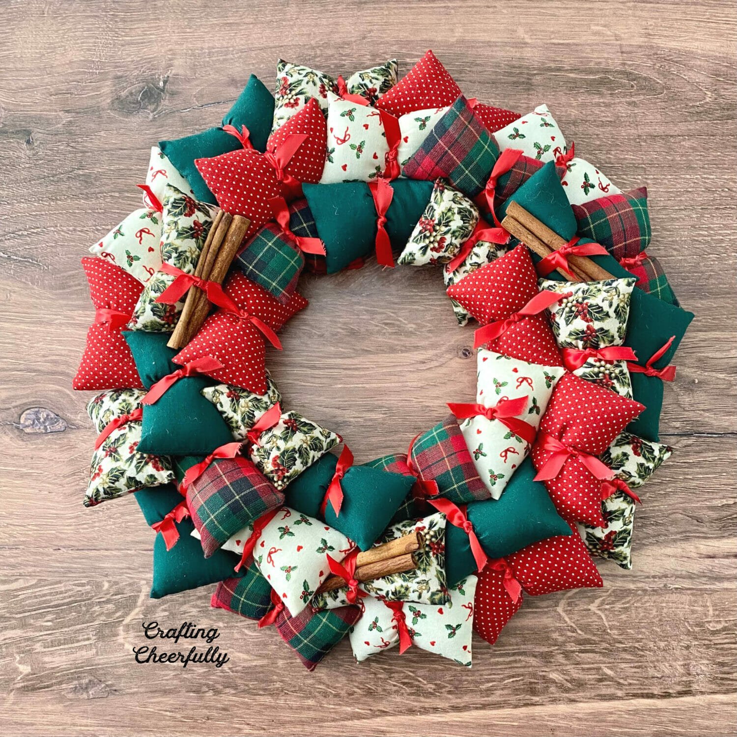 pillow-wreath