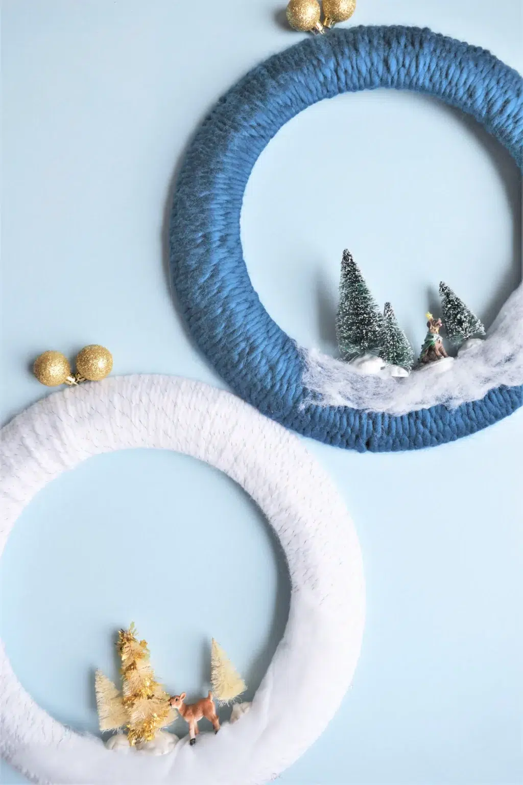 winter-scene-yarn-wreaths