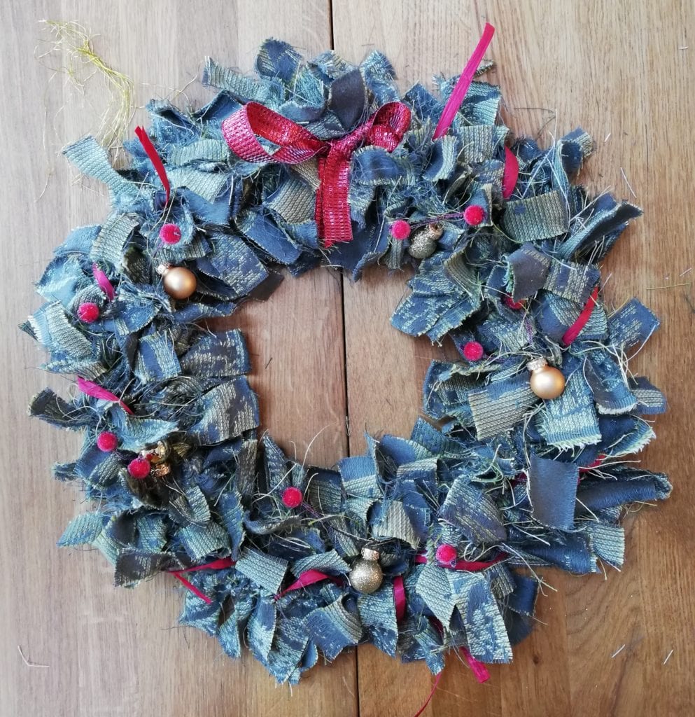 rag-wreath