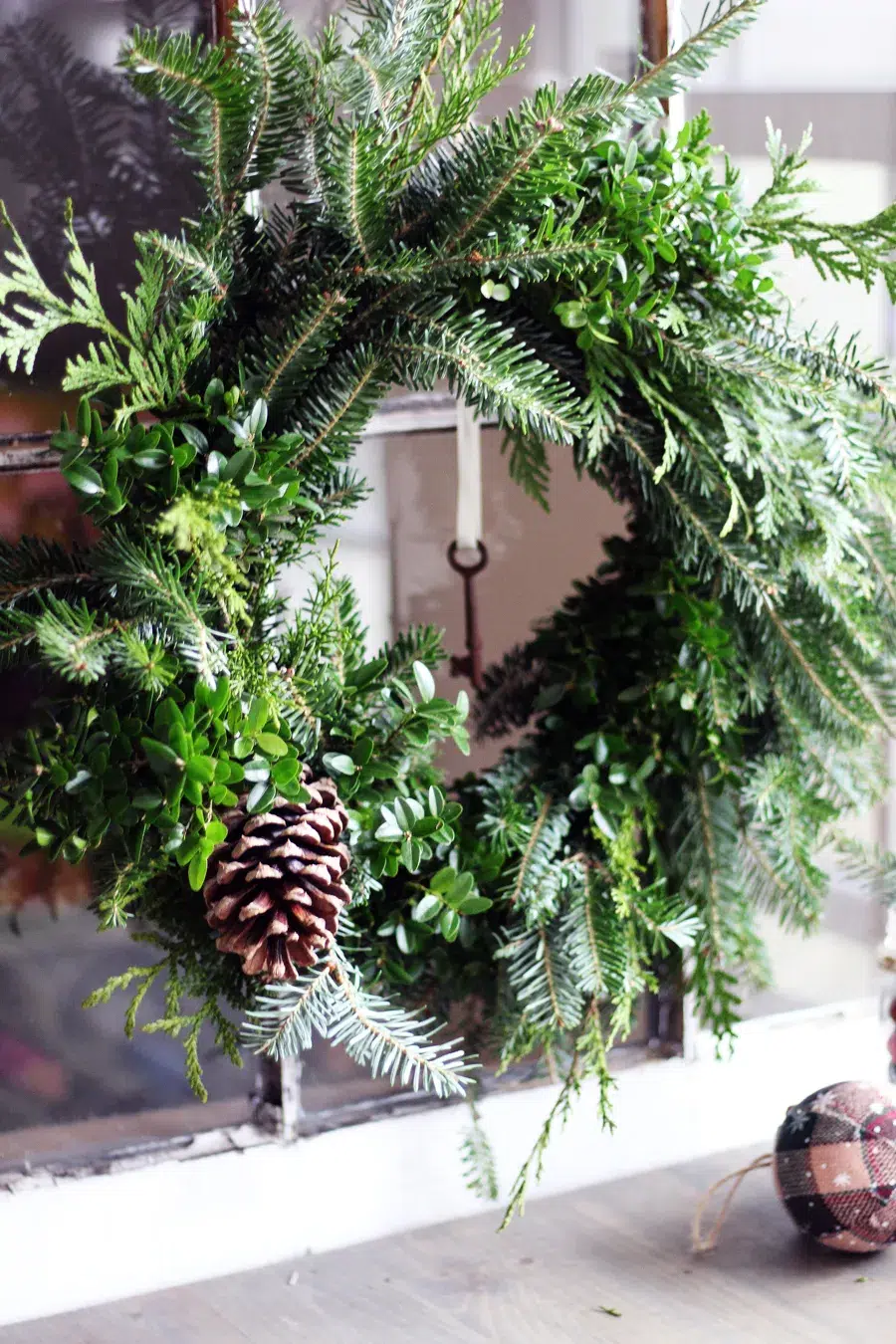 cheap-green-wreath
