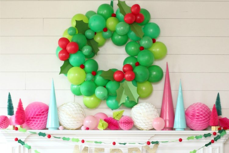 balloon-christmas-wreath