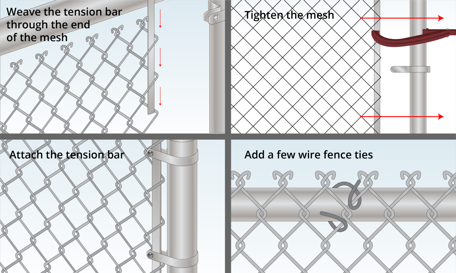 attach-chain-link-to-gate