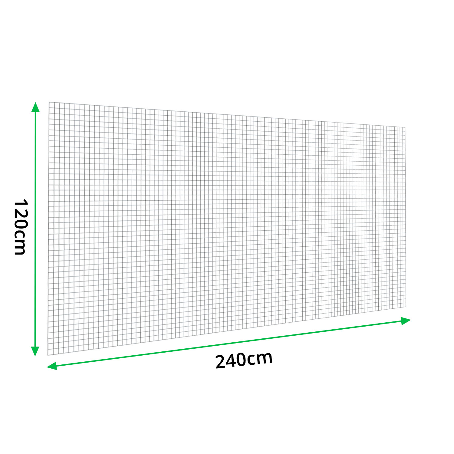 25mm-x-25mm-Galvanised-Mesh-Panel-(H1.2m-x-L2.4m)-–-12g-2.5mm-measurements